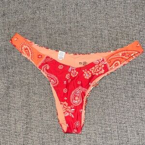Paisley Print Aerie Bikini Bottoms